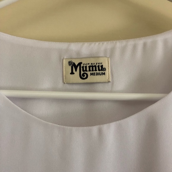 Show me your Mumu white short sleeve Candice crop - Picture 3 of 6